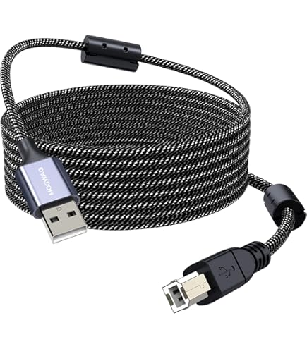 Amazon.com: Cablesonline, 20 Feet Hi-Speed USB 2.0 A-Male to B